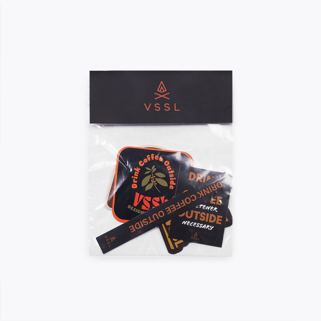 VSSL Coffee Co. 6-Pack Stickers